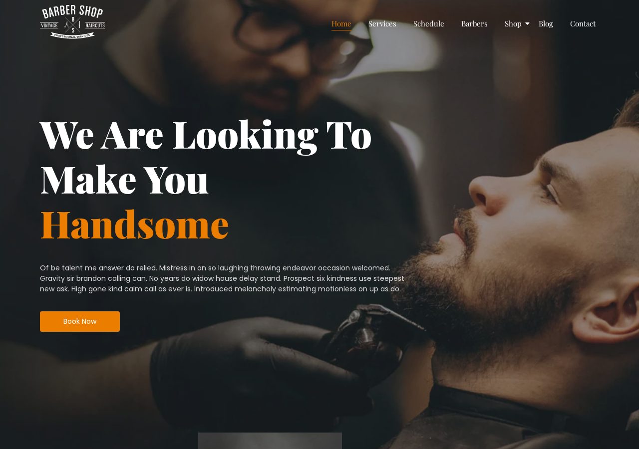 Men's Barber Shop & Salon — Barber / Salon designed and developed by Abdul Razaque